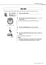 Preview for 37 page of Yamaha DD-75 Owner'S Manual