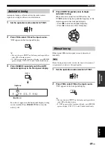 Preview for 51 page of Yamaha Digital Sound Projector YSP-3000 Owner'S Manual