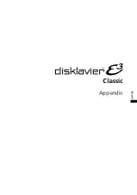 Preview for 157 page of Yamaha DISKLAVIER E3 CLASSIC Operation Manual