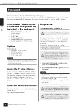 Preview for 8 page of Yamaha DME64N - Pro Audio Owner'S Manual