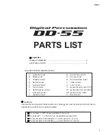 Preview for 21 page of Yamaha Druid Pro DD-55 Service Manual