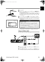 Preview for 21 page of Yamaha DRX-2 Owner'S Manual