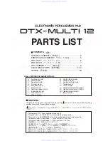 Preview for 66 page of Yamaha DTX-Multi 12 Service Manual