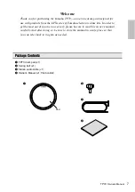 Preview for 7 page of Yamaha DTX TP70 Owner'S Manual