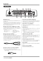 Preview for 8 page of Yamaha DTXPLORER Drum Trigger Module DTXPLORER Owner'S Manual