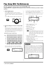 Preview for 14 page of Yamaha DTXPLORER Drum Trigger Module DTXPLORER Owner'S Manual