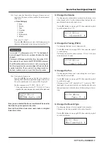 Preview for 21 page of Yamaha DTXPLORER Drum Trigger Module DTXPLORER Owner'S Manual