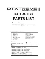 Preview for 100 page of Yamaha DTXTREME III Service Manual