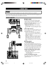 Preview for 12 page of Yamaha DV-C6480 - Progressive-Scan DVD Player Owner'S Manual