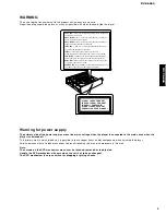 Preview for 3 page of Yamaha DV-C6860 - DVD Changer Service Manual