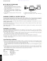 Preview for 2 page of Yamaha DV-S6160 Service Manual