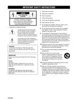 Preview for 2 page of Yamaha DVD-C920 Owner'S Manual