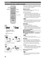 Preview for 20 page of Yamaha DVD-C920 Owner'S Manual