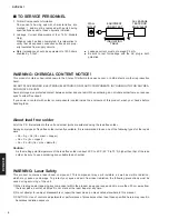 Preview for 2 page of Yamaha DVD-C961 Service Manual