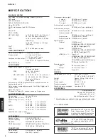 Preview for 6 page of Yamaha DVD-C961 Service Manual