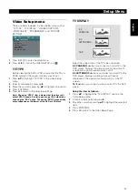 Preview for 21 page of Yamaha DVD-E600 Owner'S Manual