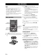 Preview for 20 page of Yamaha DVD-S1700B Owner'S Manual