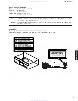 Preview for 3 page of Yamaha DVD-S2300MK2 Service Manual