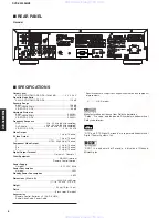 Preview for 6 page of Yamaha DVD-S2300MK2 Service Manual