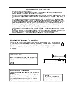 Preview for 3 page of Yamaha DVD S540 - Progressive Scan DVD Player Owner'S Manual