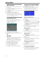 Preview for 18 page of Yamaha DVD S540 - Progressive Scan DVD Player Owner'S Manual