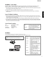 Preview for 3 page of Yamaha DVD-S559 Service Manual