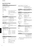 Preview for 6 page of Yamaha DVD-S661 Service Manual