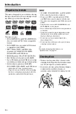 Preview for 8 page of Yamaha DVD-S663 Owner'S Manual