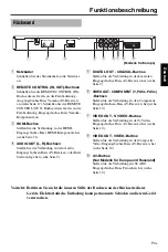 Preview for 111 page of Yamaha DVD-S663 Owner'S Manual