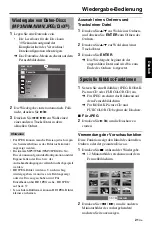 Preview for 125 page of Yamaha DVD-S663 Owner'S Manual