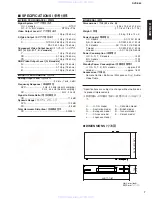 Preview for 7 page of Yamaha DVD-S80 Service Manual