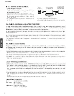 Preview for 2 page of Yamaha DVD-S830 Service Manual