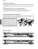 Preview for 4 page of Yamaha DVD-S830 Service Manual