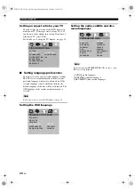 Preview for 24 page of Yamaha DVX-C310 Owner'S Manual