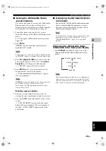 Preview for 49 page of Yamaha DVX-C310 Owner'S Manual