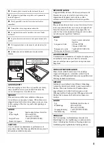 Preview for 3 page of Yamaha DVX-S301 Owner'S Manual