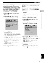 Preview for 141 page of Yamaha DVX-S301 Owner'S Manual