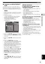 Preview for 149 page of Yamaha DVX-S301 Owner'S Manual