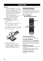 Preview for 200 page of Yamaha DVX-S301 Owner'S Manual