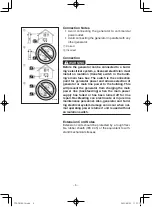 Preview for 10 page of Yamaha EF5500DE Owner'S Manual