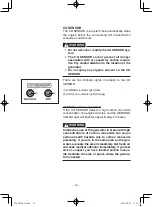 Preview for 15 page of Yamaha EF5500DE Owner'S Manual