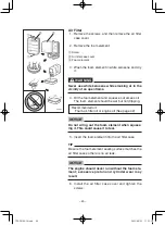 Preview for 50 page of Yamaha EF5500DE Owner'S Manual