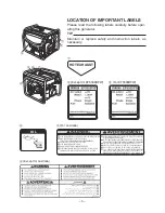 Preview for 12 page of Yamaha EF5500EFW Owner'S Manual