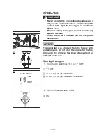 Preview for 25 page of Yamaha EF5500EFW Owner'S Manual