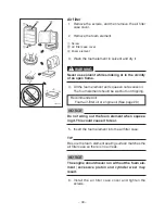 Preview for 37 page of Yamaha EF5500EFW Owner'S Manual