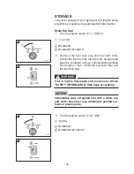 Preview for 43 page of Yamaha EF5500EFW Owner'S Manual