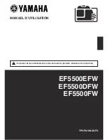 Preview for 61 page of Yamaha EF5500EFW Owner'S Manual