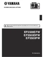 Preview for 119 page of Yamaha EF5500EFW Owner'S Manual