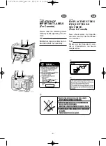 Preview for 14 page of Yamaha EF5500TE Owner'S Manual