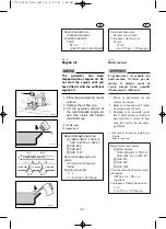 Preview for 42 page of Yamaha EF5500TE Owner'S Manual